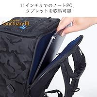 Kenko aosta Sanctuary III ブラックカモフラージュ柄 aostaのカメラバッグ Sanctuary（サンクチュアリ）IIIシリーズ3